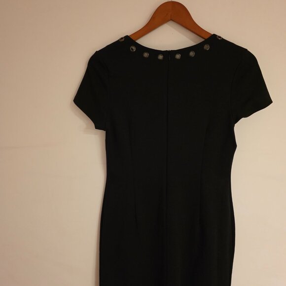 Suzy Shier Black Eyelet-Trim Dress – Size M - Picture 1 of 3
